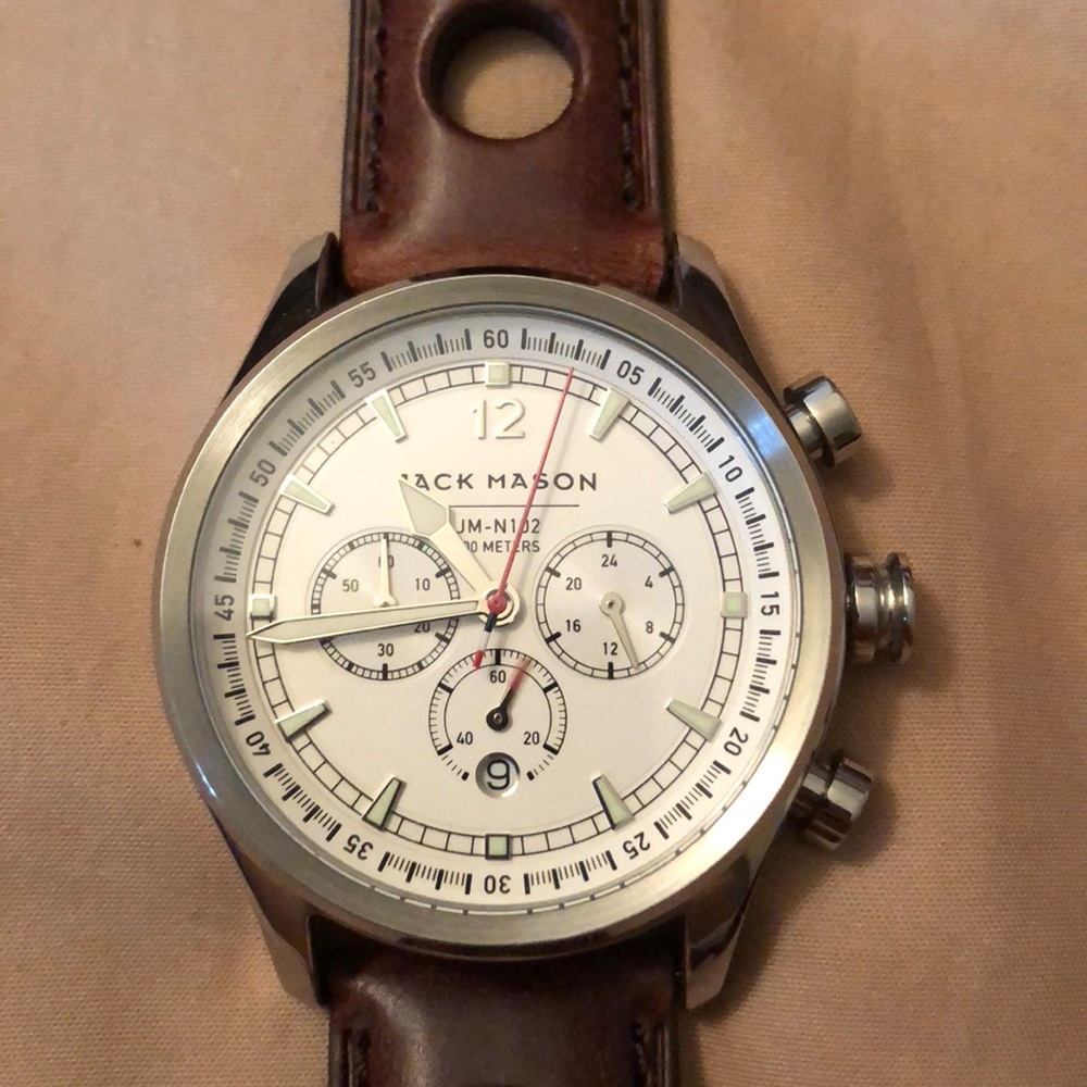 $negotiable. NWOT Jack Mason Men’s Watch.